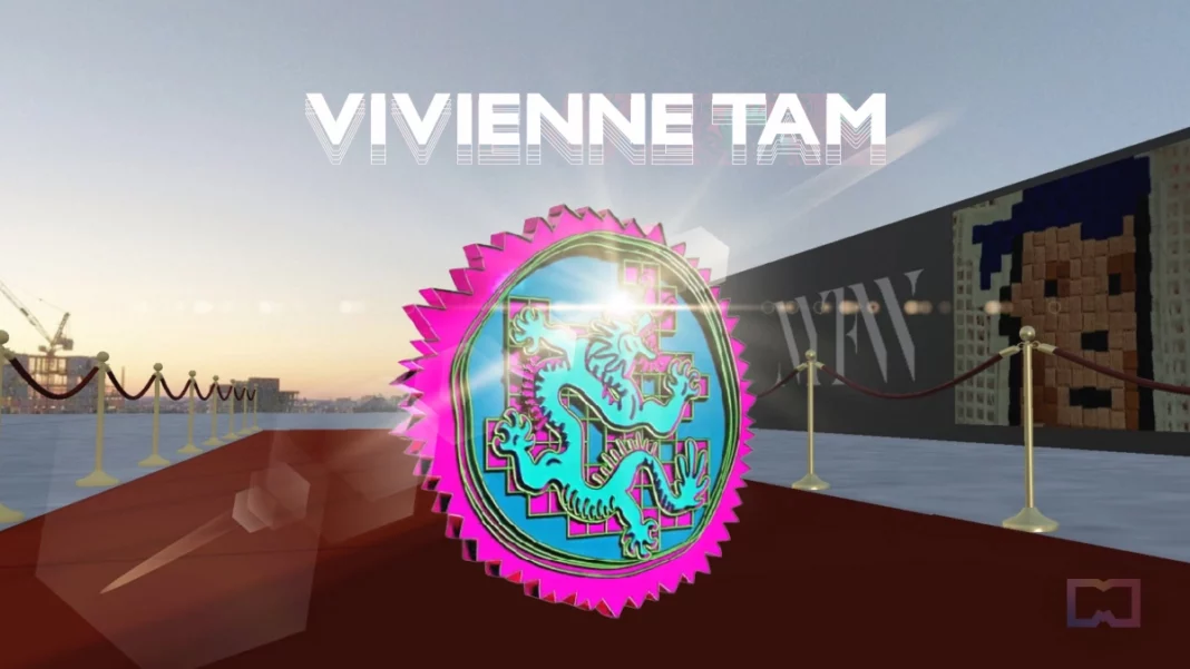 Gaun NFT Pertama Vivienne Tam di Metaverse Fashion Week